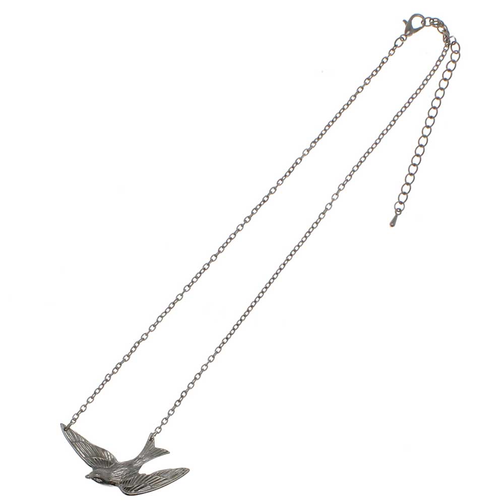 Zac's Alter Ego - Swallow Ketting - Zilverkleurig